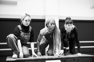 Lola Shalom, Danielle Fiamanya, Lucy Mangan Photo