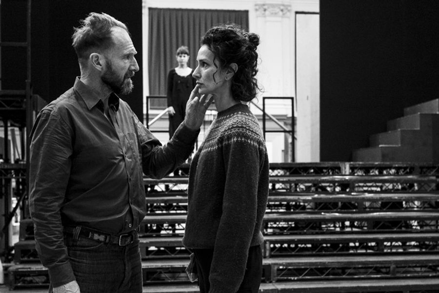 Photos: First Look at Rehearsals for MACBETH, Starring Ralph Fiennes and Indira Varma Image