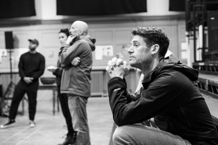 Photos: First Look at Rehearsals for MACBETH, Starring Ralph Fiennes and Indira Varma Image