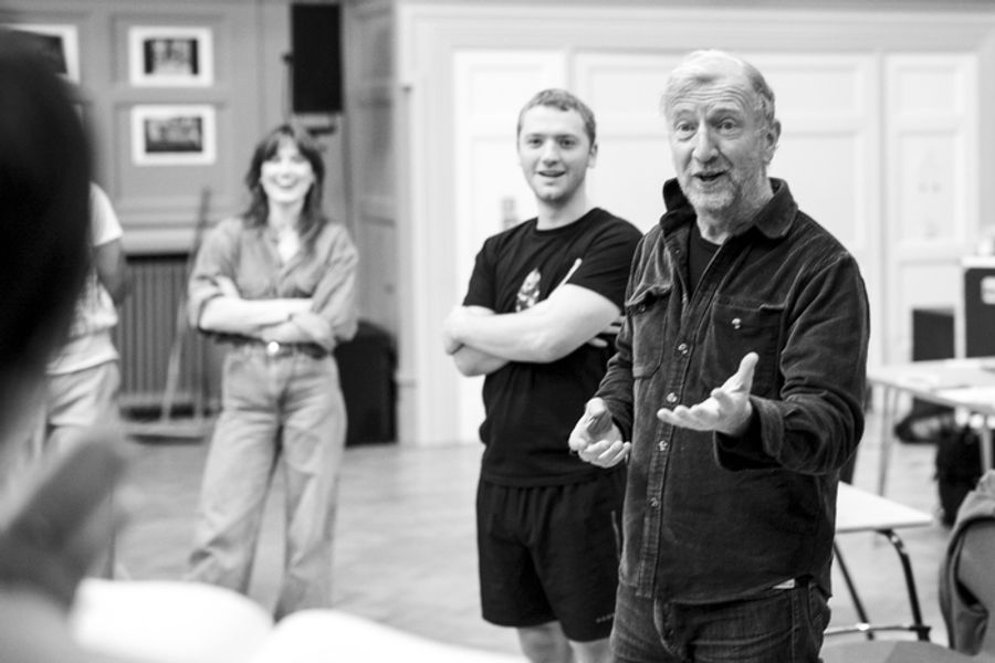 Photos: First Look at Rehearsals for MACBETH, Starring Ralph Fiennes and Indira Varma Image