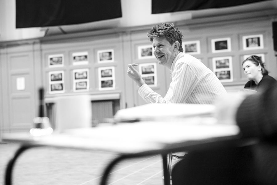 Photos: First Look at Rehearsals for MACBETH, Starring Ralph Fiennes and Indira Varma Image