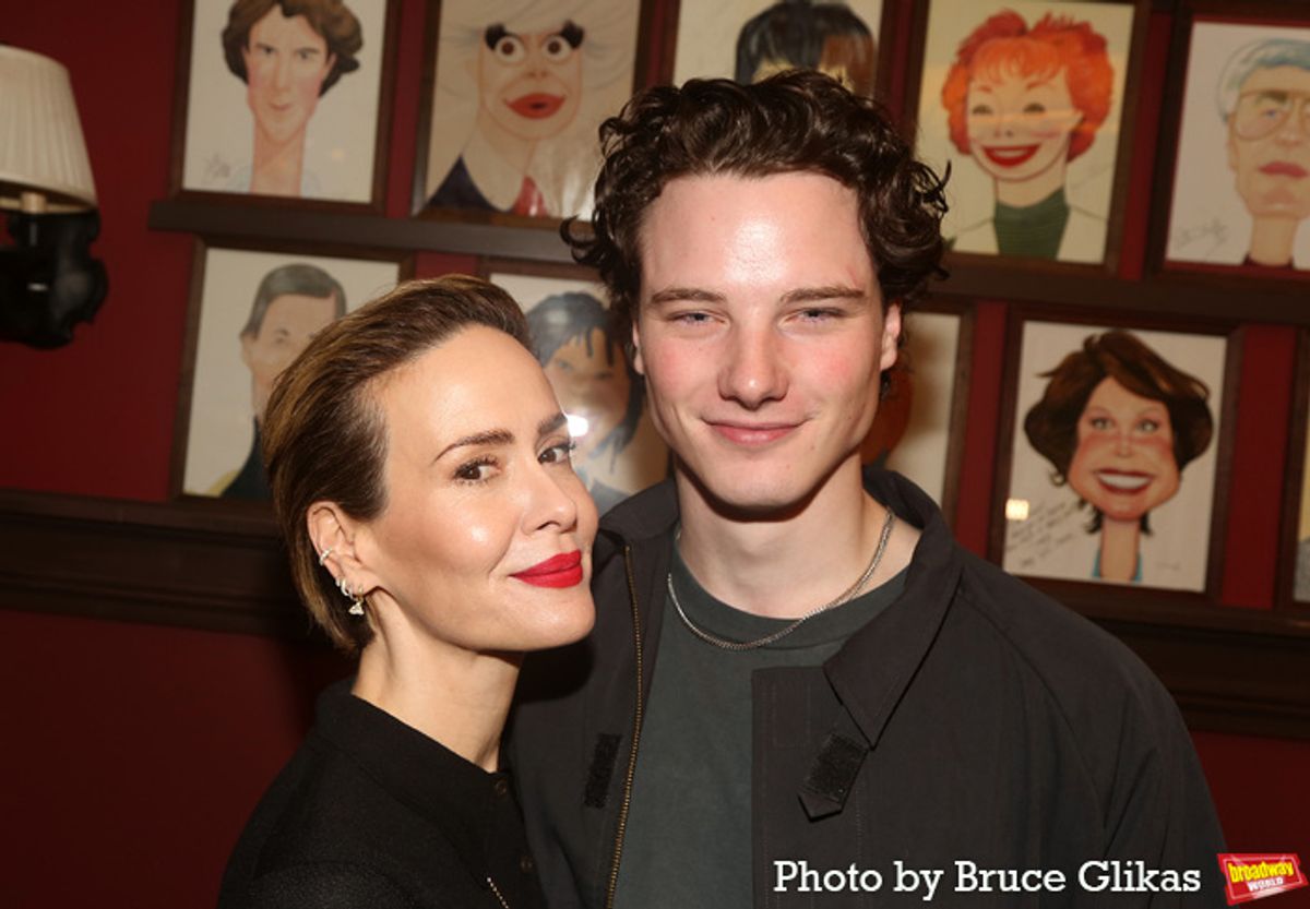 Sarah Paulson and Graham Campbell at 