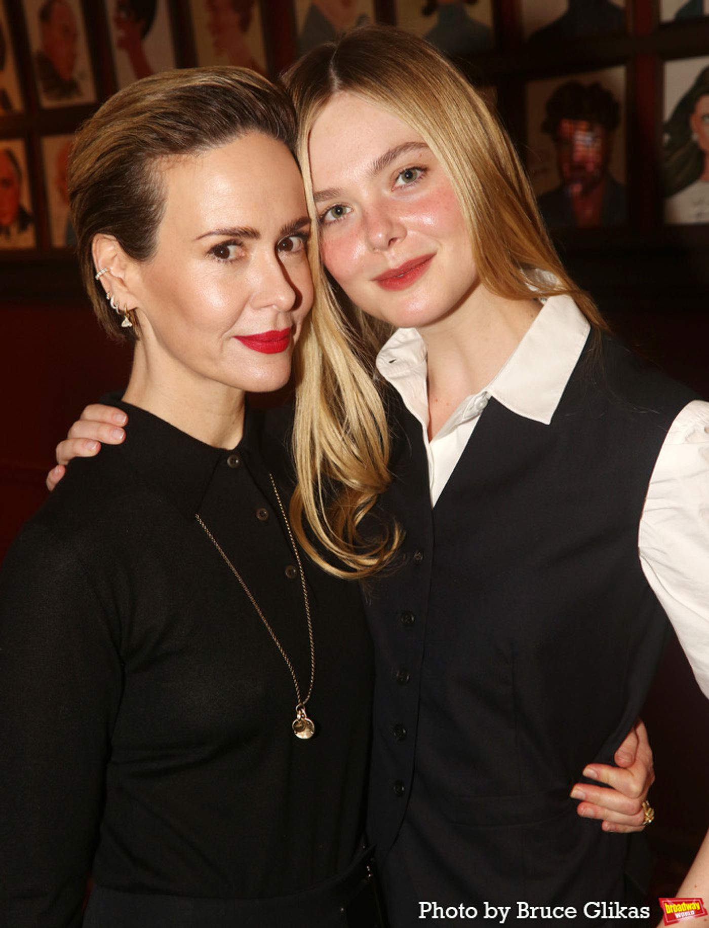 Photos: Sarah Paulson, Elle Fanning and the Cast of APPROPRIATE Meet the Press  Image