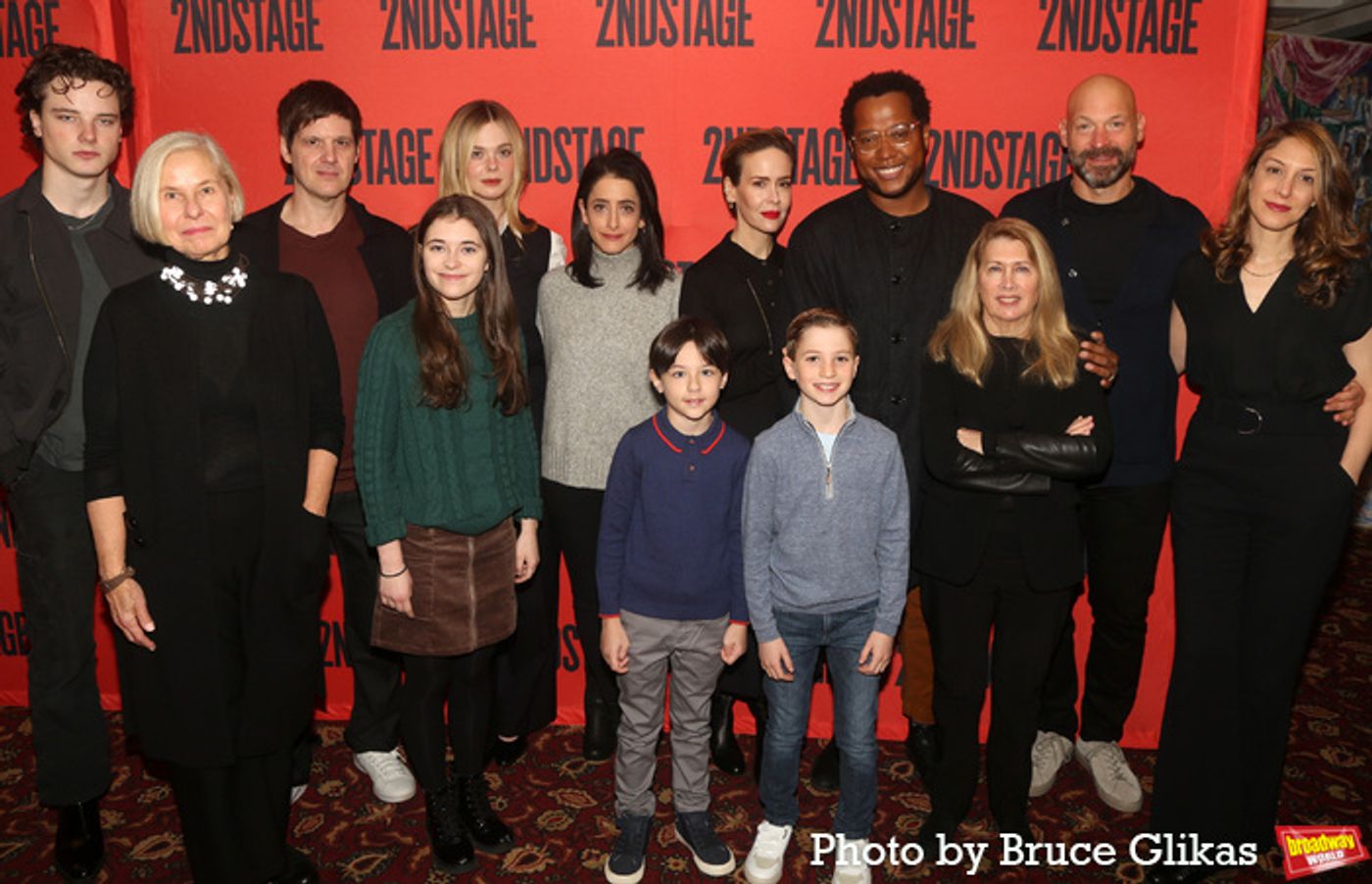 Photos: Sarah Paulson, Elle Fanning and the Cast of APPROPRIATE Meet the Press  Image