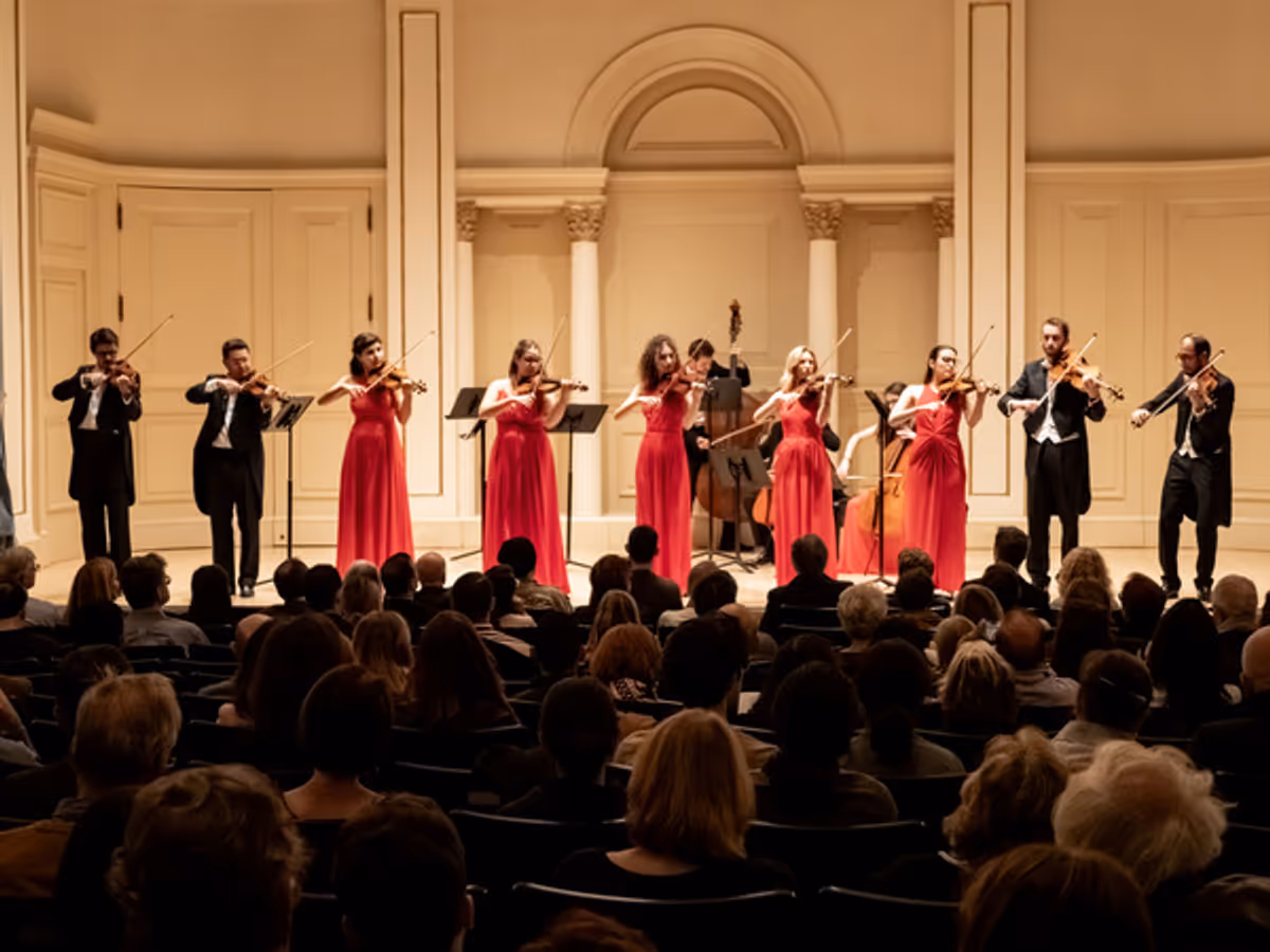 L''Appassionata performs BOCCHERINI La musica notturna delle strade di Madrid at Carnegie Hall at Italian Night at 