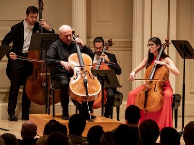 Cellist Misha Quint performs Boccherini Cello Concerto No.9 in B-Flat Major with L''A Photo