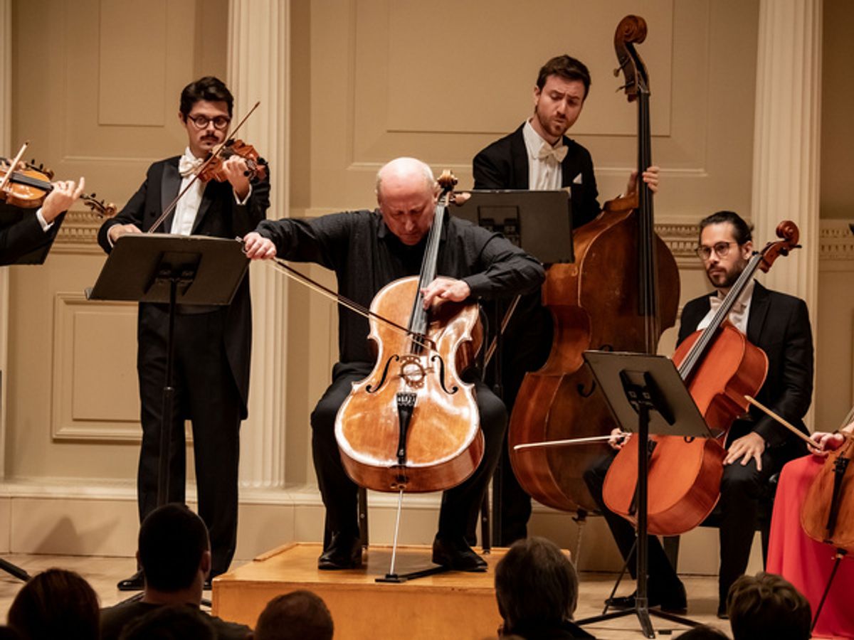 Cellist Misha Quint performs Boccherini Cello Concerto No.9 in B-Flat Major with L''Appassionata at Italian Night at Carnegie Hall at 
