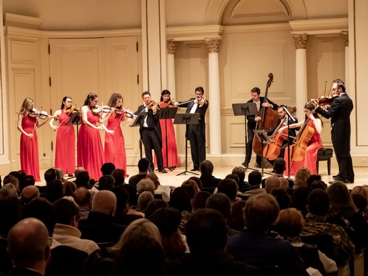 Boccherini, Italian Night at Carnegie Hall at 