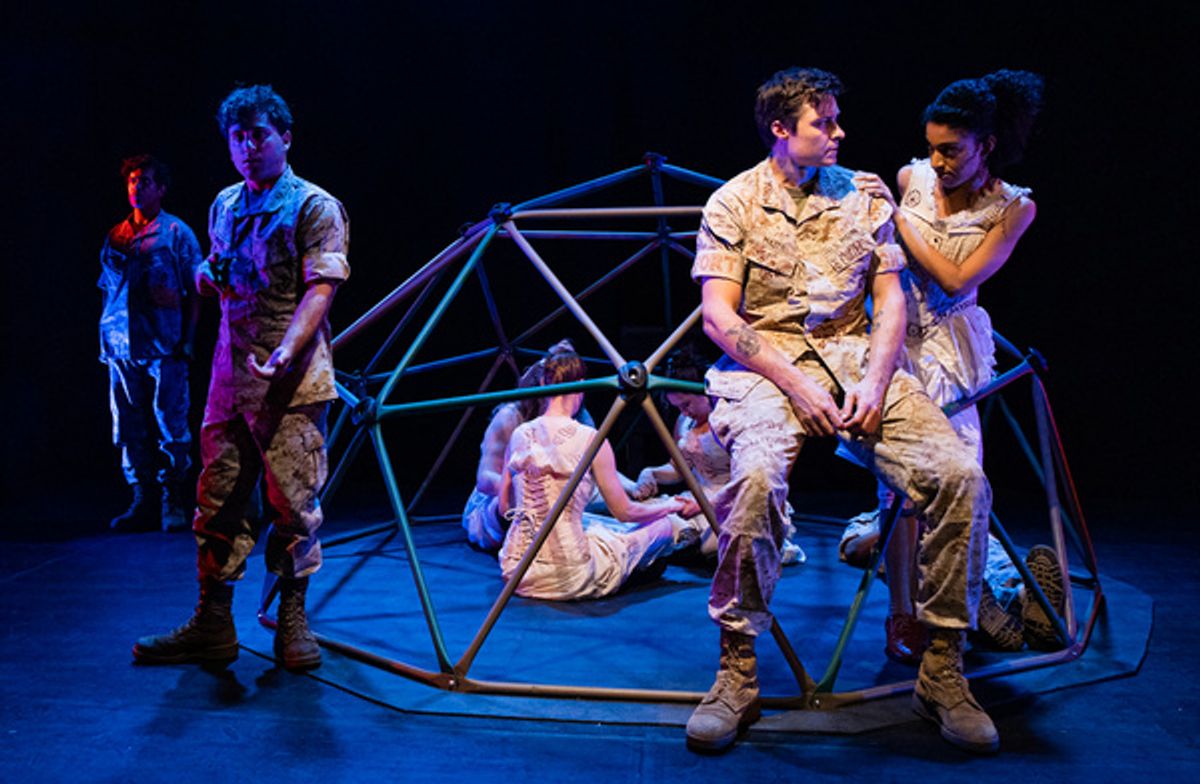 The Ensemble  Photo by Meredith Adelaide      Carene Rose Mekertichyan, Juli n Juaqu n  Photo by Meredith Adelaide    The Ensemble  Photo by Meredith Adelaide    Stan Mayer and The Ensemble  Photo by  at 