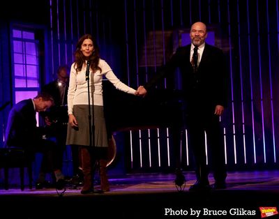 Jessica Hecht and Danny Burstein Photo
