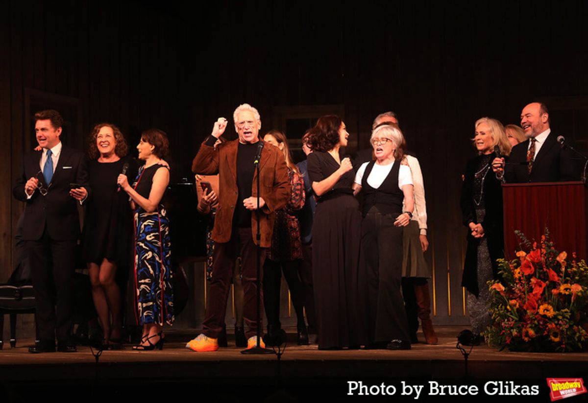 Harvey Fierstein with Danny Burstein, Robert Cuccioli, Jason Danieley, Rob Fisher, Jessica Hecht, Judy Kuhn, Jenn Gambatese, Nancy Opel, David Rockwell, Alan Schmuckler, Elena Shaddow, Alexandra Silber and Karen Ziemba

 at 
