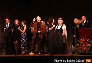 Harvey Fierstein with Danny Burstein, Robert Cuccioli, Jason Danieley, Rob Fisher, Je Photo