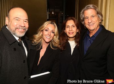 Danny Burstein, Jane Krakowski, Jessica Hecht and David Rockwell Photo