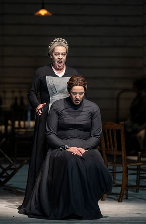 Nina Stemme and Lise Davidsen Photo