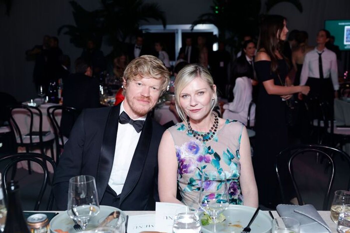 Jesse Plemons and Kirsten Dunst at 