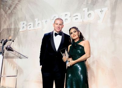 Channing Tatum and Salma Hayek Pinault Photo