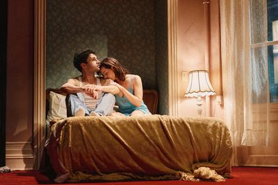 Christopher Abbott and Aubrey Plaza  Photo