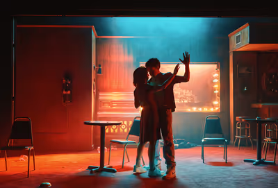 Aubrey Plaza and Christopher Abbott Photo