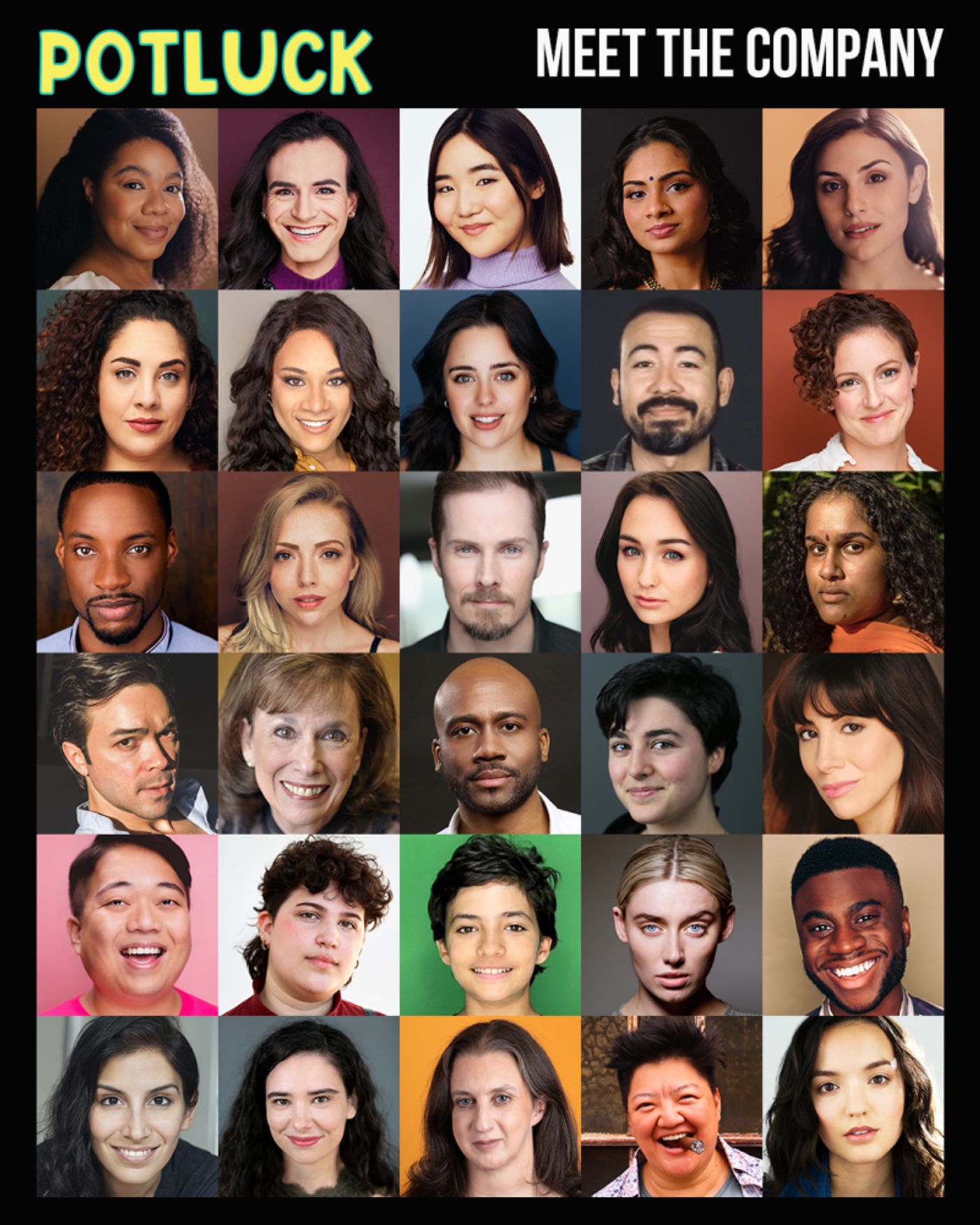 Full Cast and Creative Team Set for POTLUCK: A MUSICAL FEAST at Symphony Space  Image