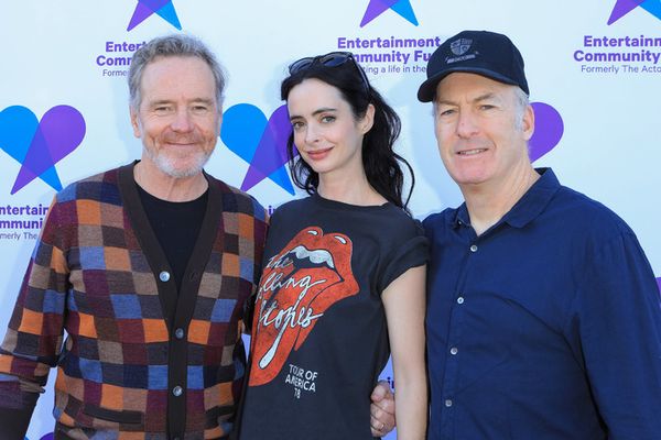 Bryan Cranston, Krysten Ritter, Bob Odenkirk  Photo
