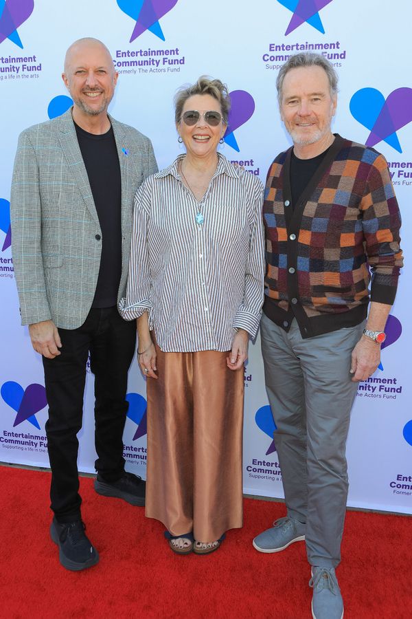 Keith McNutt, Annette Bening, Bryan Cranston Photo