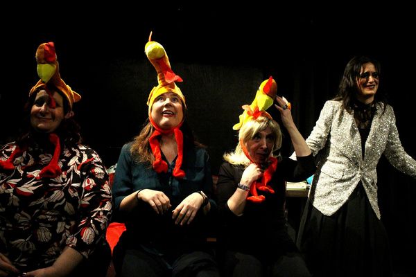 Photos: MY THANKSGIVING RECIPE (CHAOS IS THE POINT) Serves Up Laughs At The Producers Club  Image