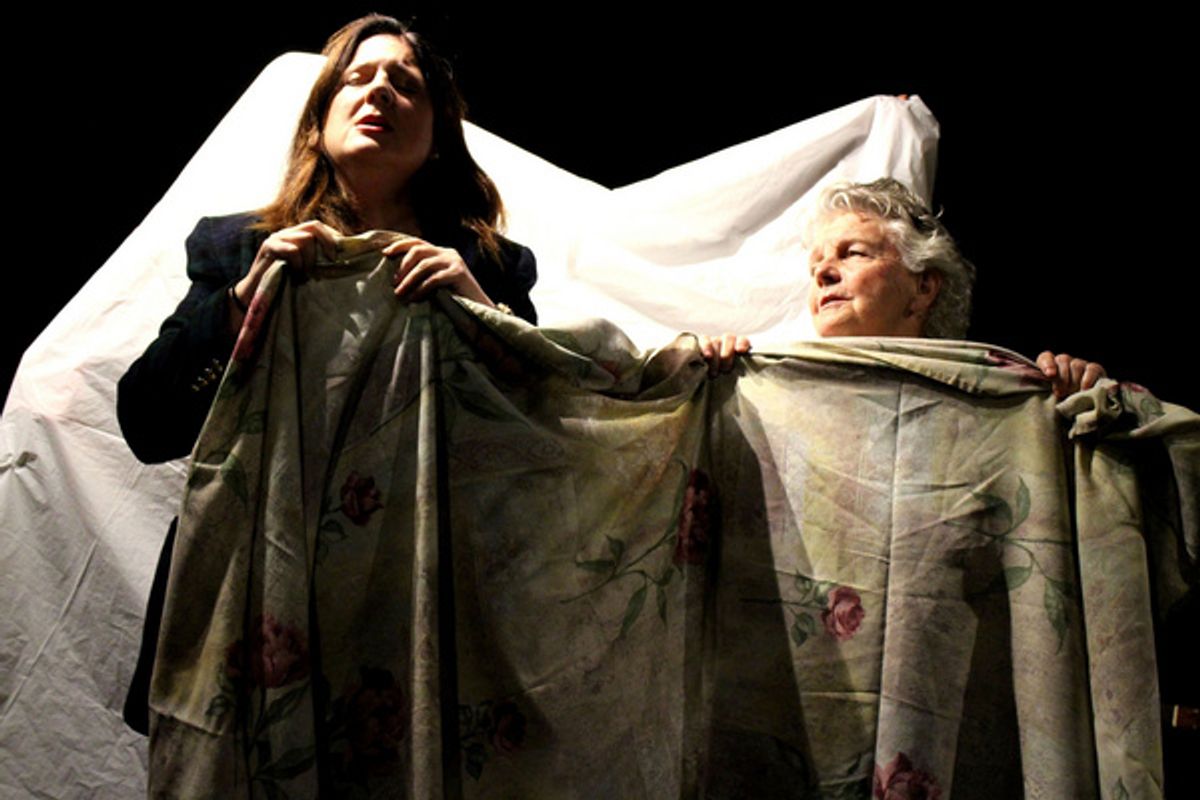 L-R Nannette Deasy, Bridget Knapp; Photo Courtesy of Roberto Tobar at 