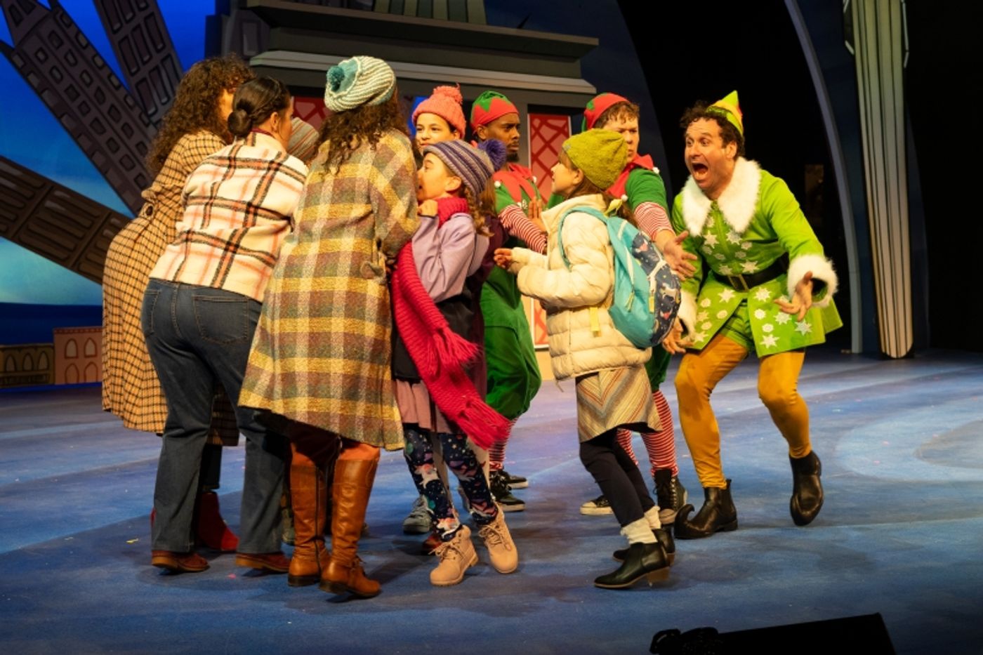 Review: ELF: THE MUSICAL is a Heartwarming and Spirited Spectacle Based on The Well-Loved Holiday Movie  Image