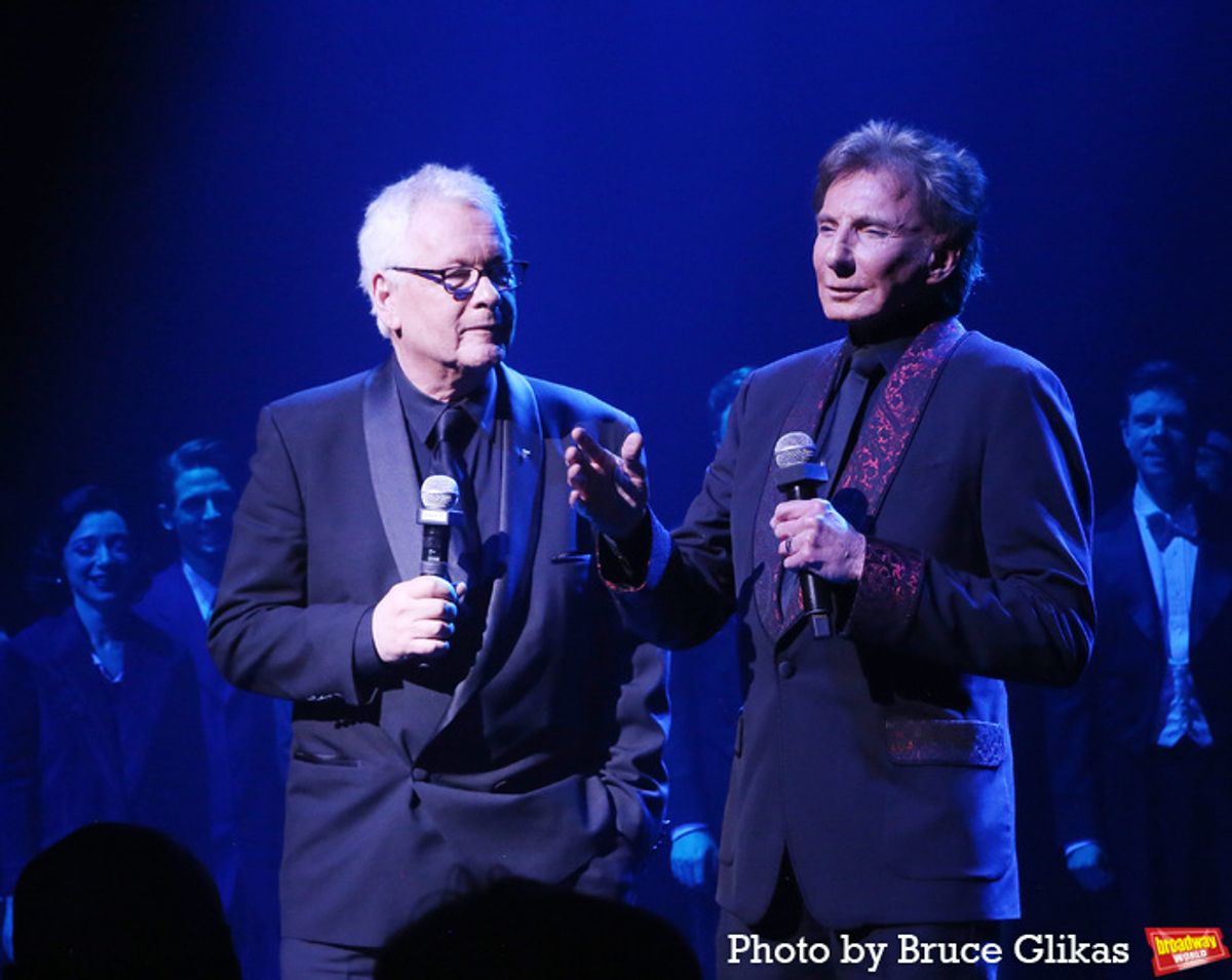 Bruce Sussman and Barry Manilow at 