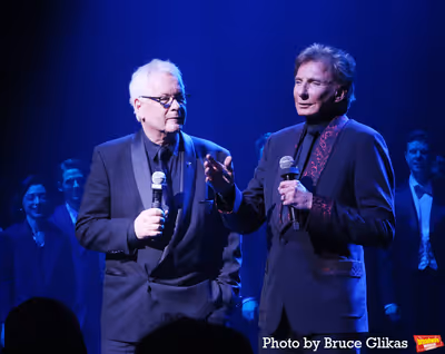 Bruce Sussman and Barry Manilow Photo