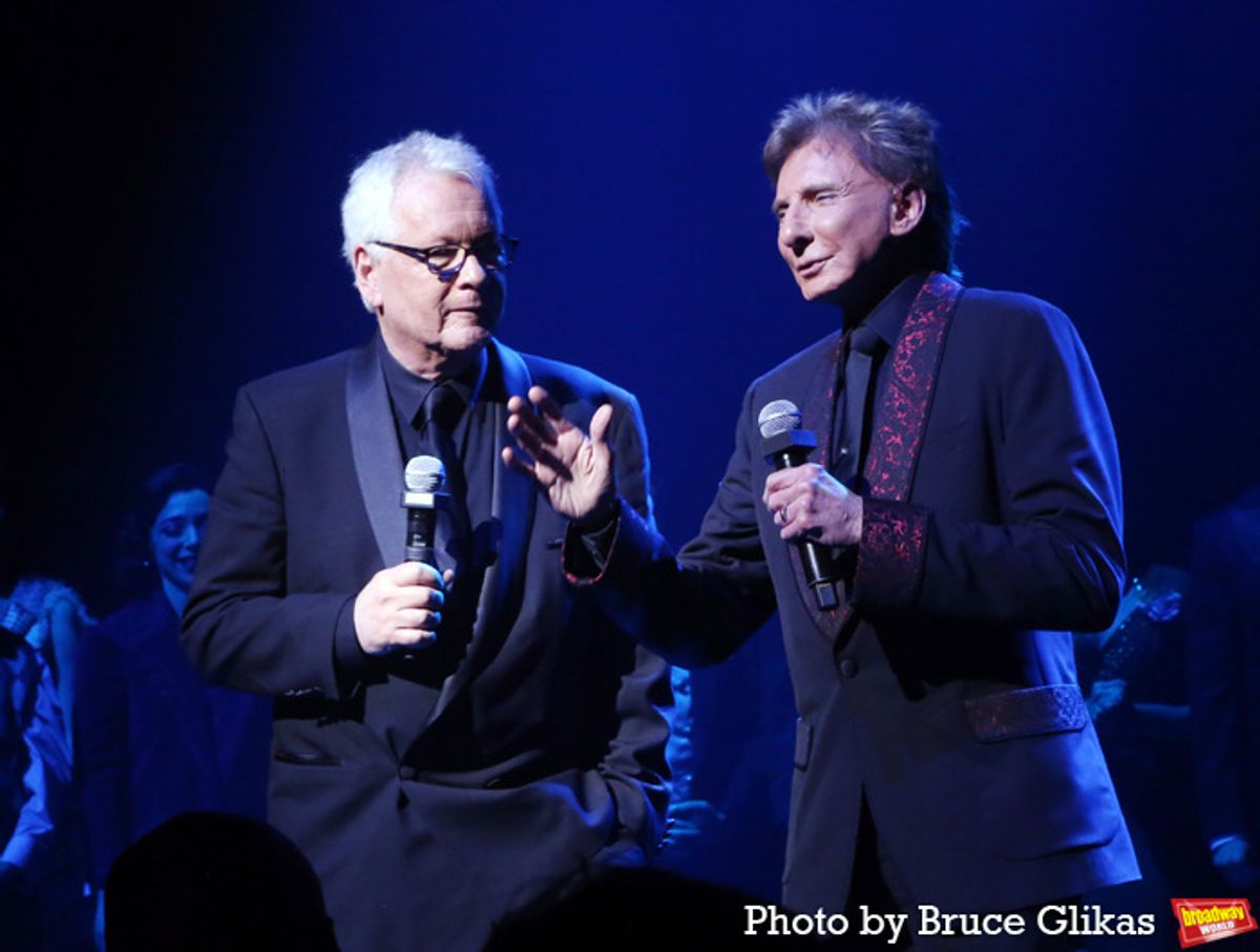 Bruce Sussman and Barry Manilow at 