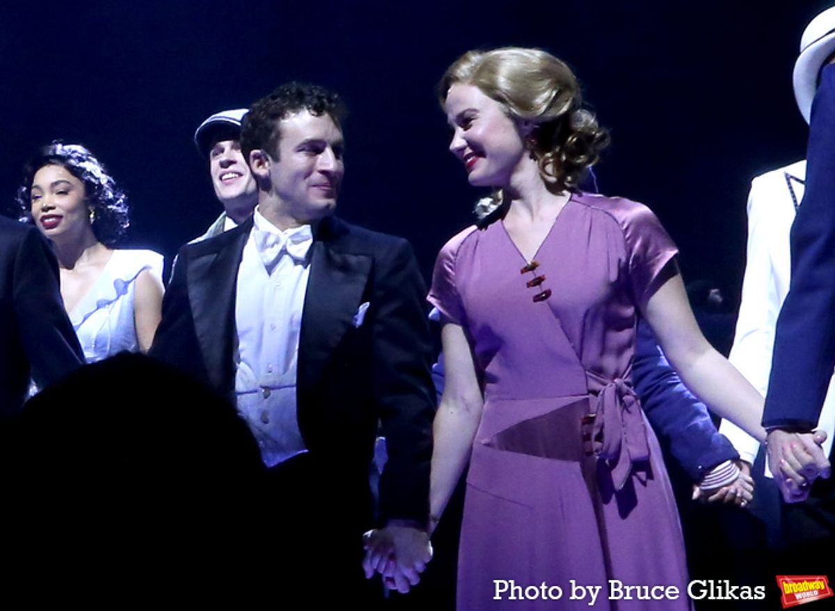 Danny Kornfeld and Sierra Boggess at 