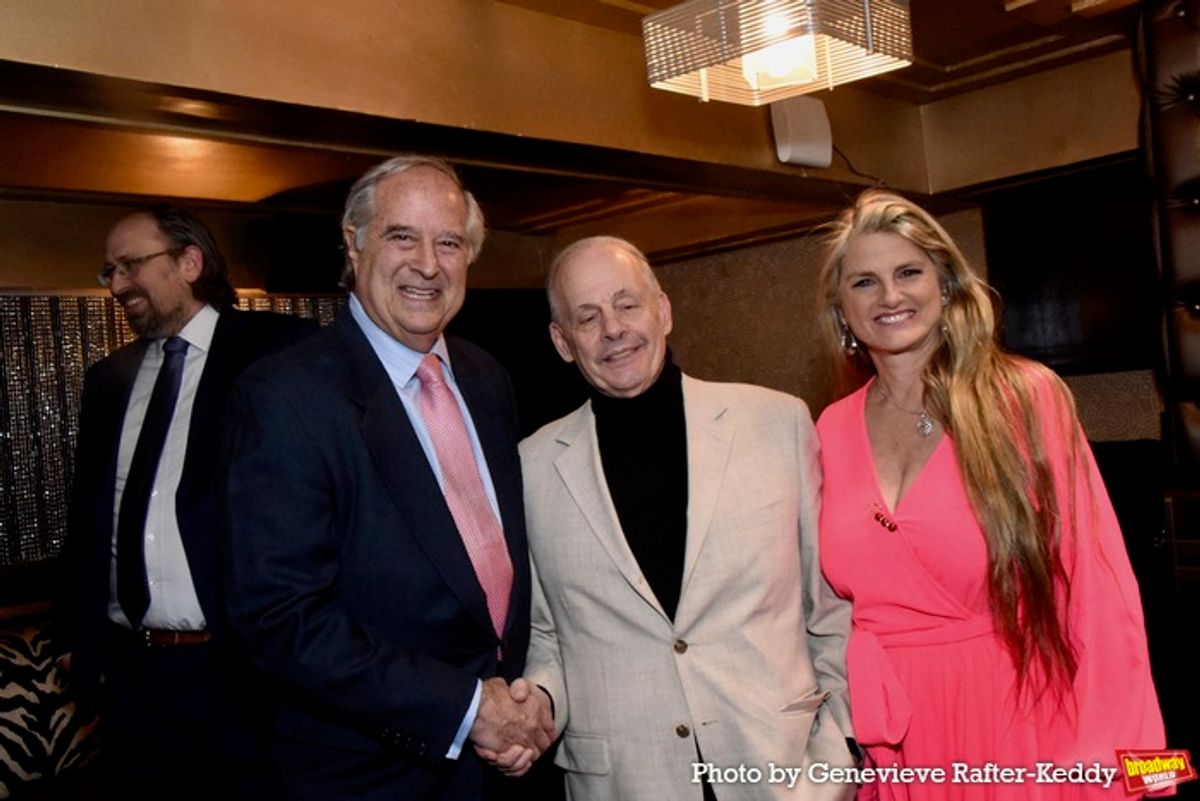 Stewart F. Lane, Jeffrey Richards and Bonnie Comley at 