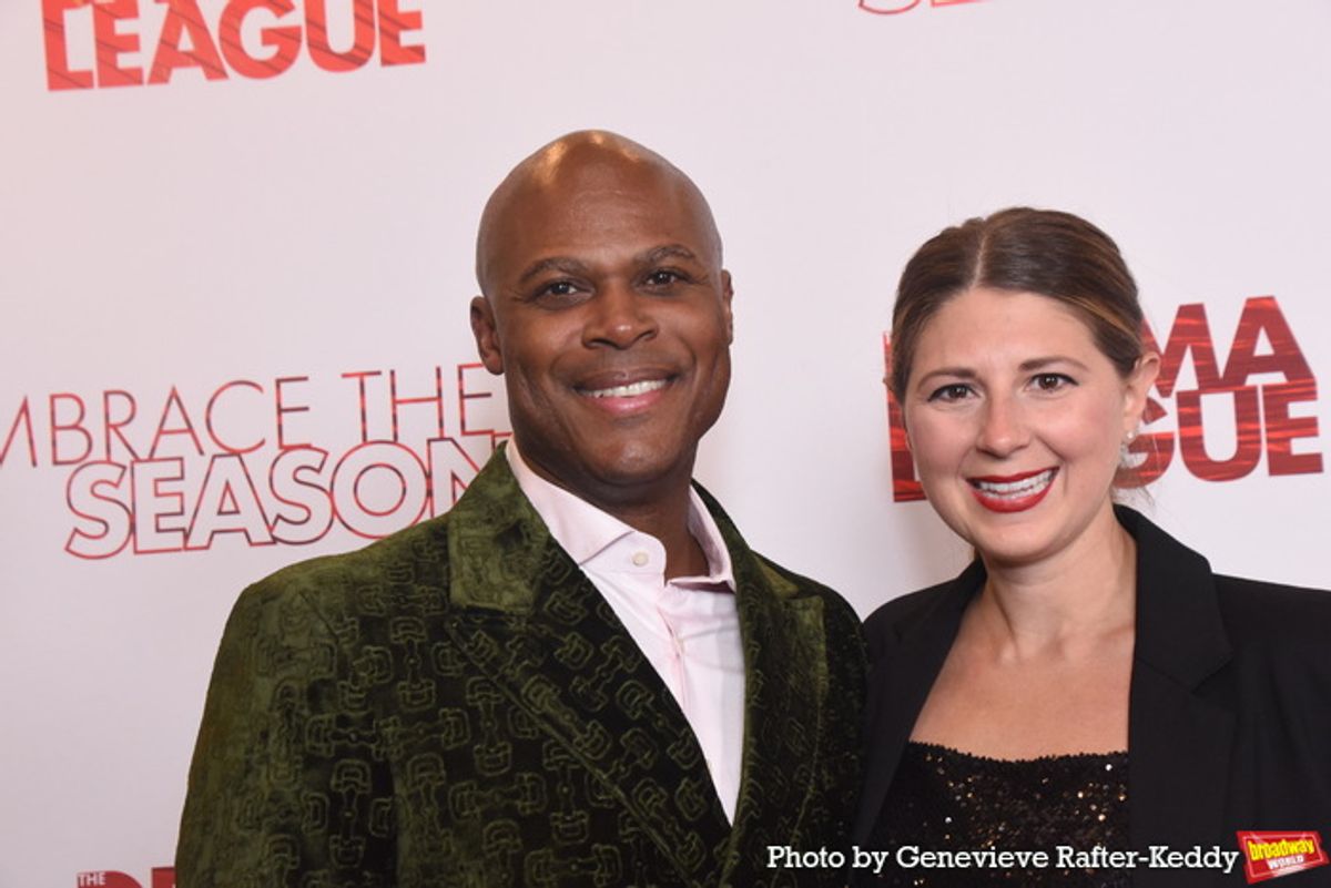 Darin Oduyoye and Sarah Hutton at 