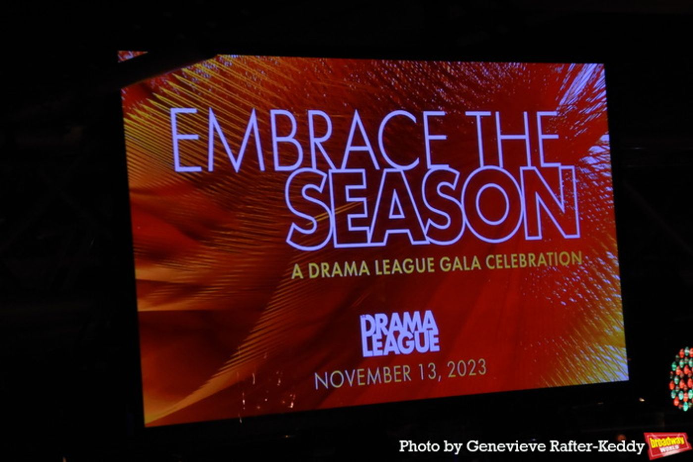 Photos: On the Red Carpet for the Drama League's Embrace the Season Gala Photos: On the Red Carpet for the Drama League's Embrace the Season Gala Image