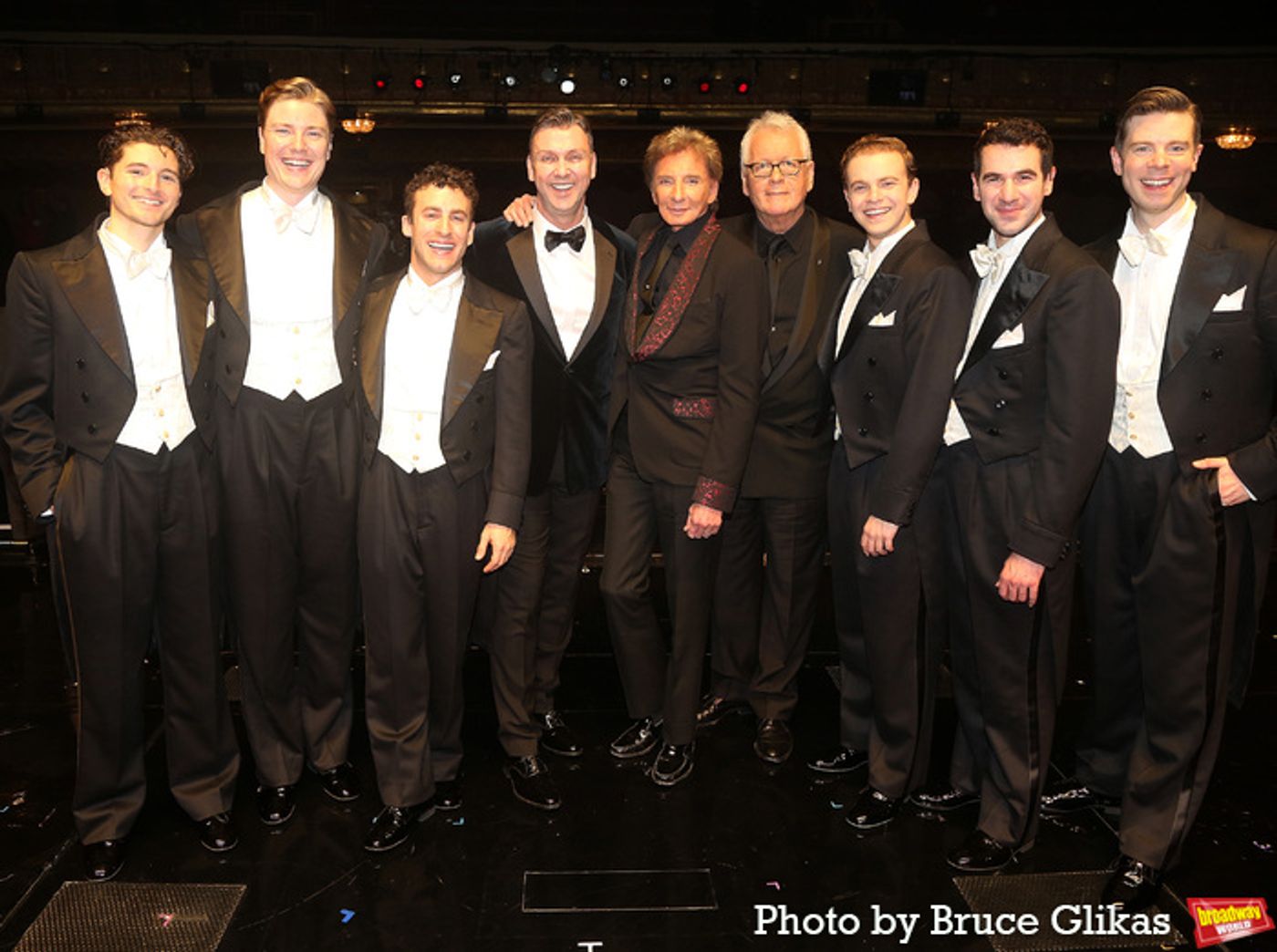 Exclusive: Backstage with Barry Manilow & Cast at HARMONY on Opening Night  Image
