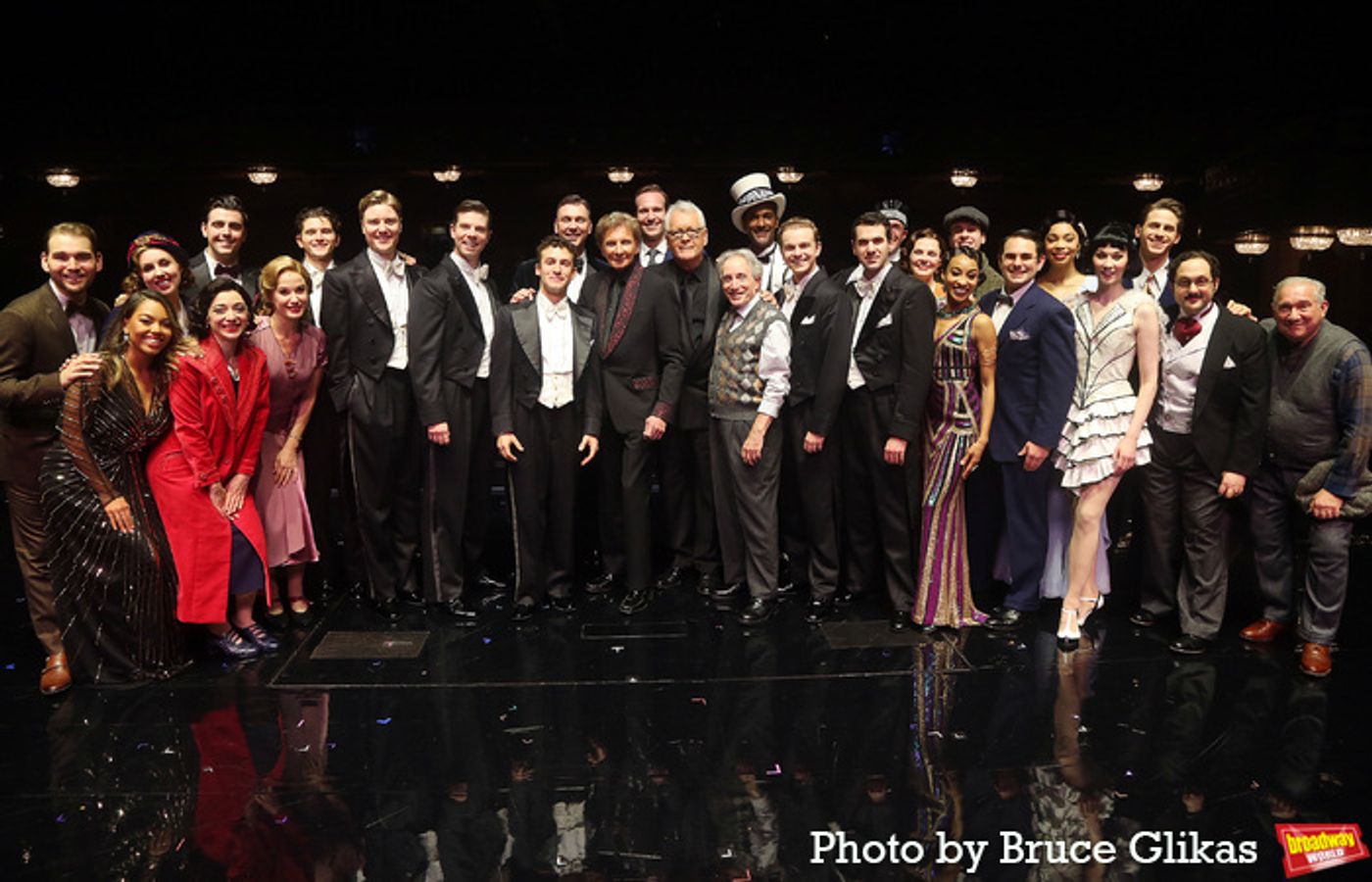 Exclusive: Backstage with Barry Manilow & Cast at HARMONY on Opening Night  Image