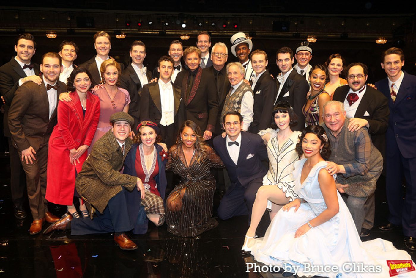 Exclusive: Backstage with Barry Manilow & Cast at HARMONY on Opening Night  Image