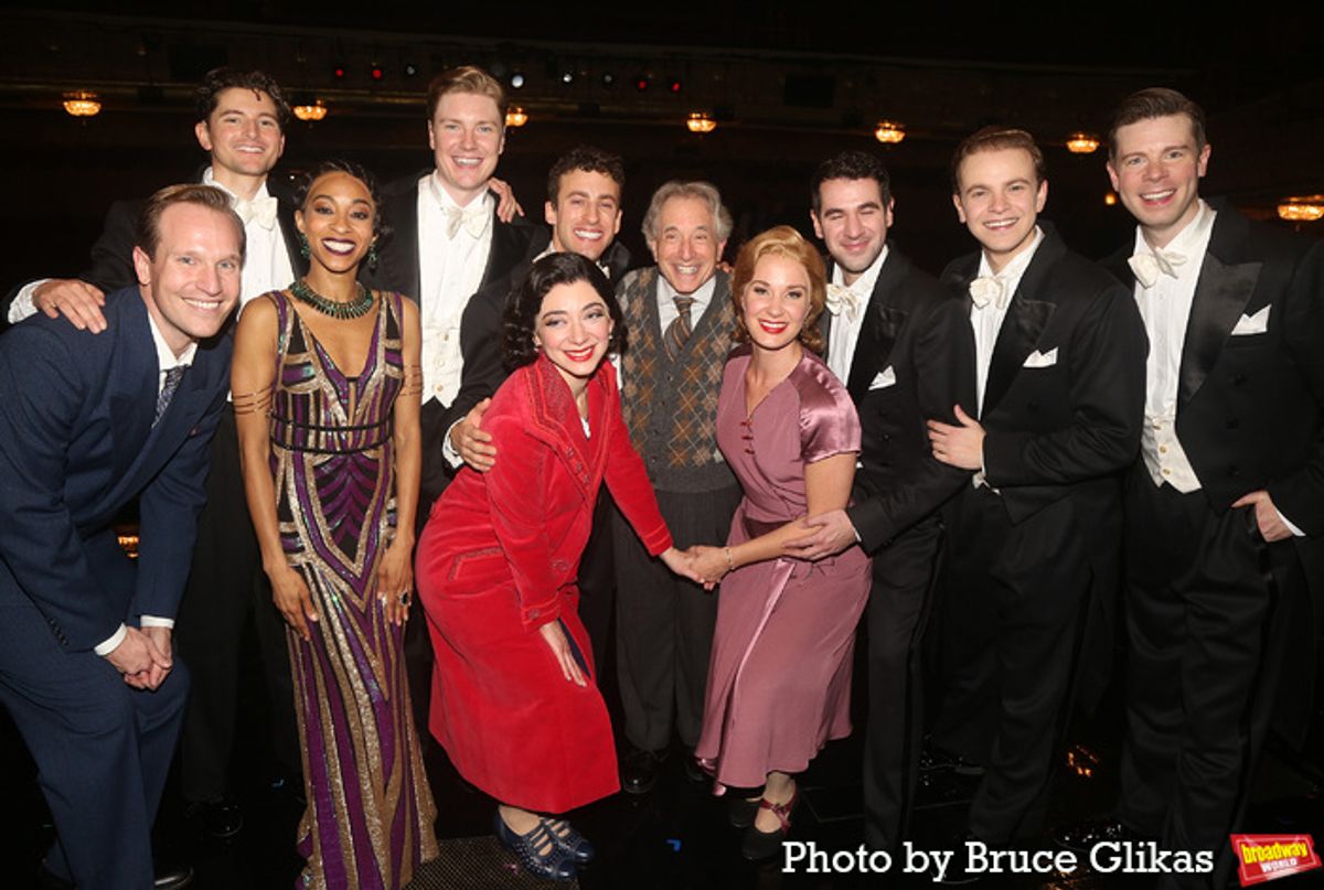 Andrew O'Shanick, Blake Roman, Allison Semmes, Eric Peters, Julie Benko, Danny Kornfeld, Chip Zien, Sierra Boggess, Steven Telsey, Zal Owen and Sean Bell  at 