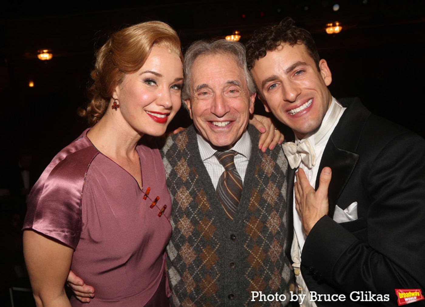 Exclusive: Backstage with Barry Manilow & Cast at HARMONY on Opening Night  Image