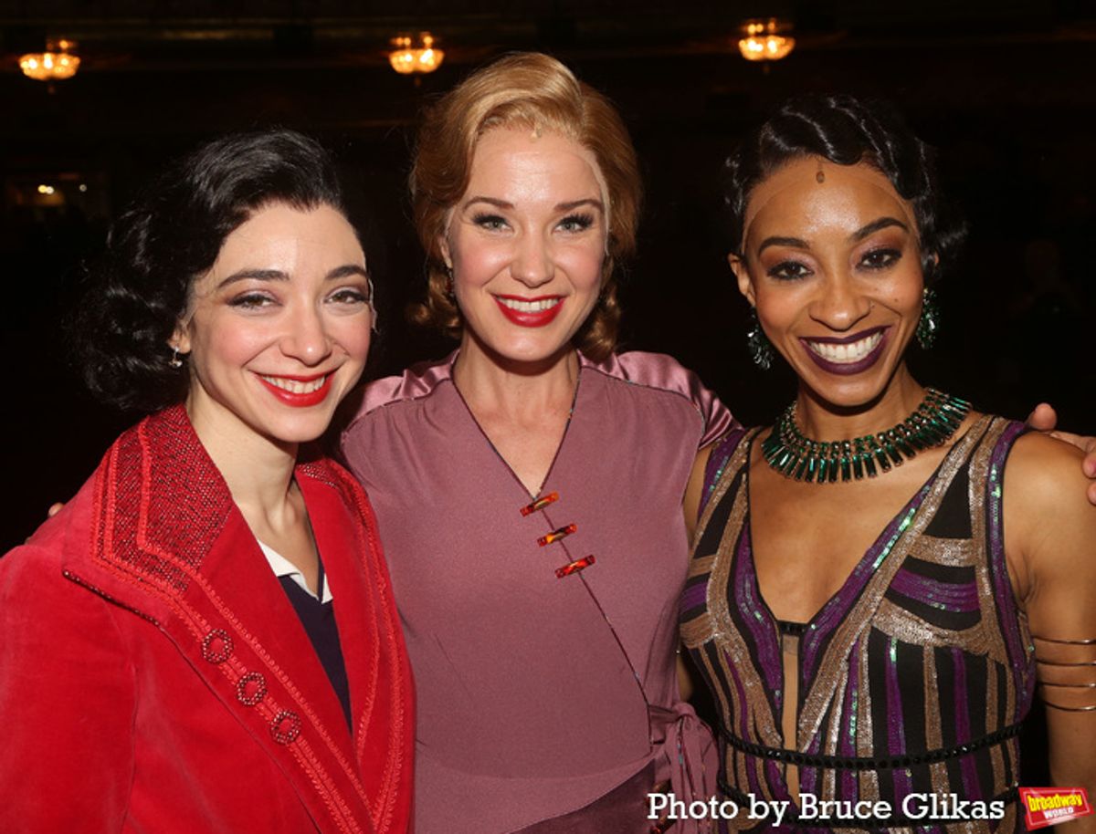Julie Benko, Sierra Boggess and Allison Semmes at 
