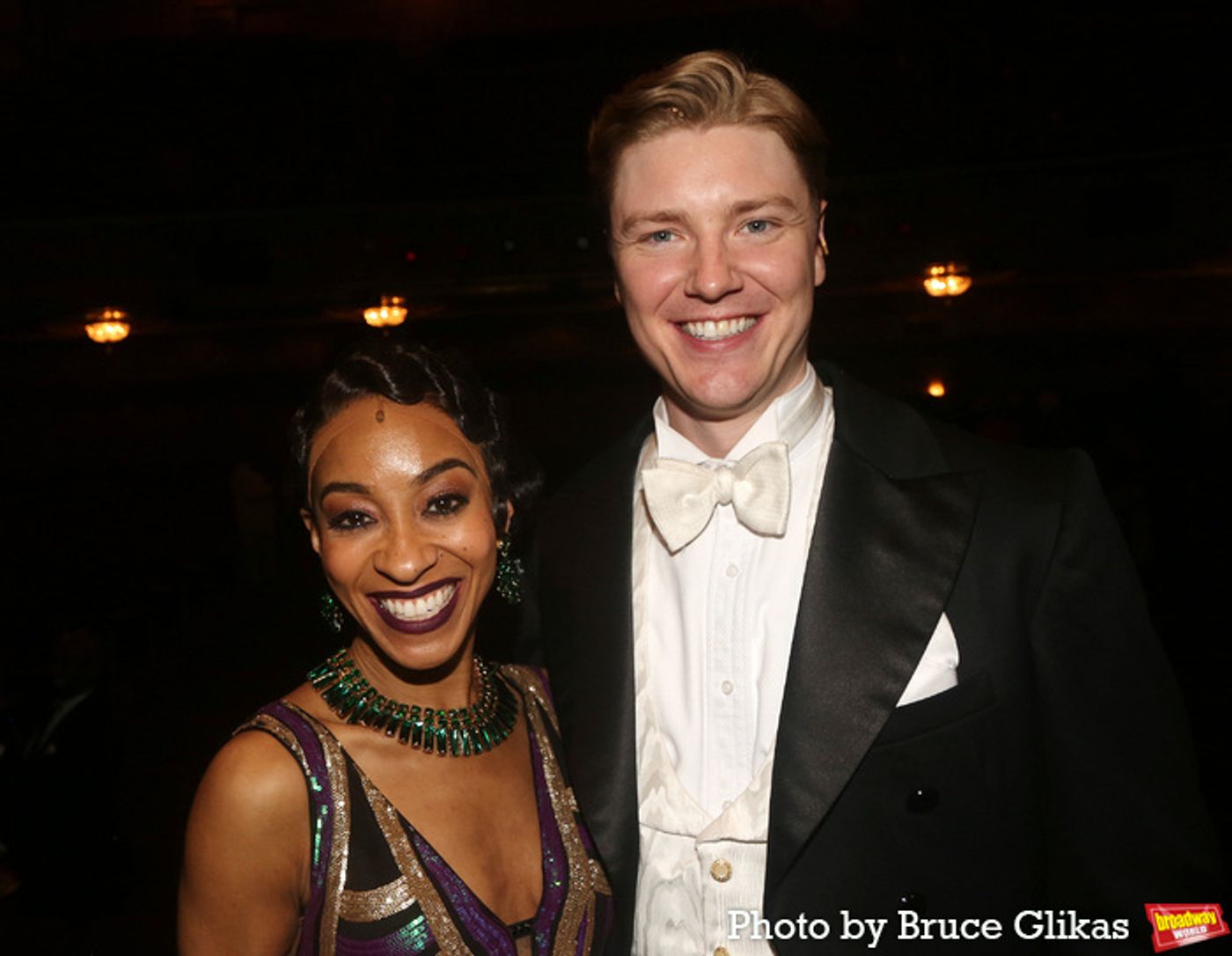 Exclusive: Backstage with Barry Manilow & Cast at HARMONY on Opening Night  Image