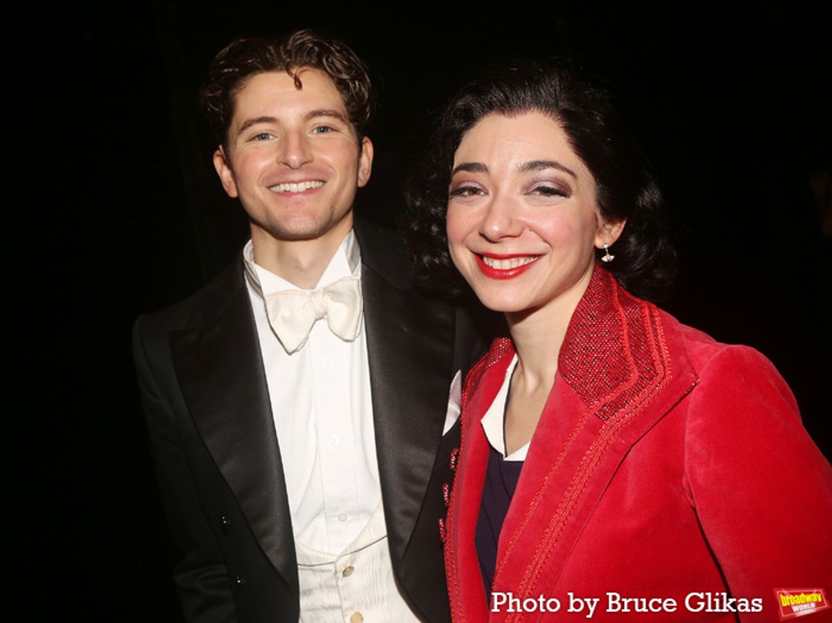 Blake Roman and Julie Benko at 