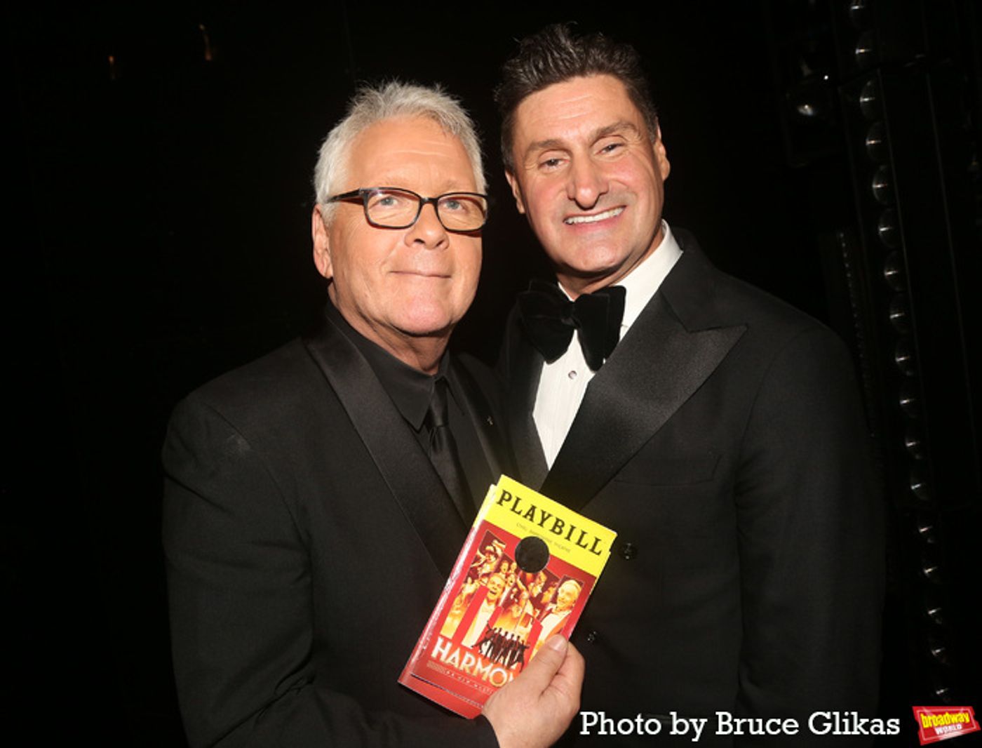 Exclusive: Backstage with Barry Manilow & Cast at HARMONY on Opening Night  Image