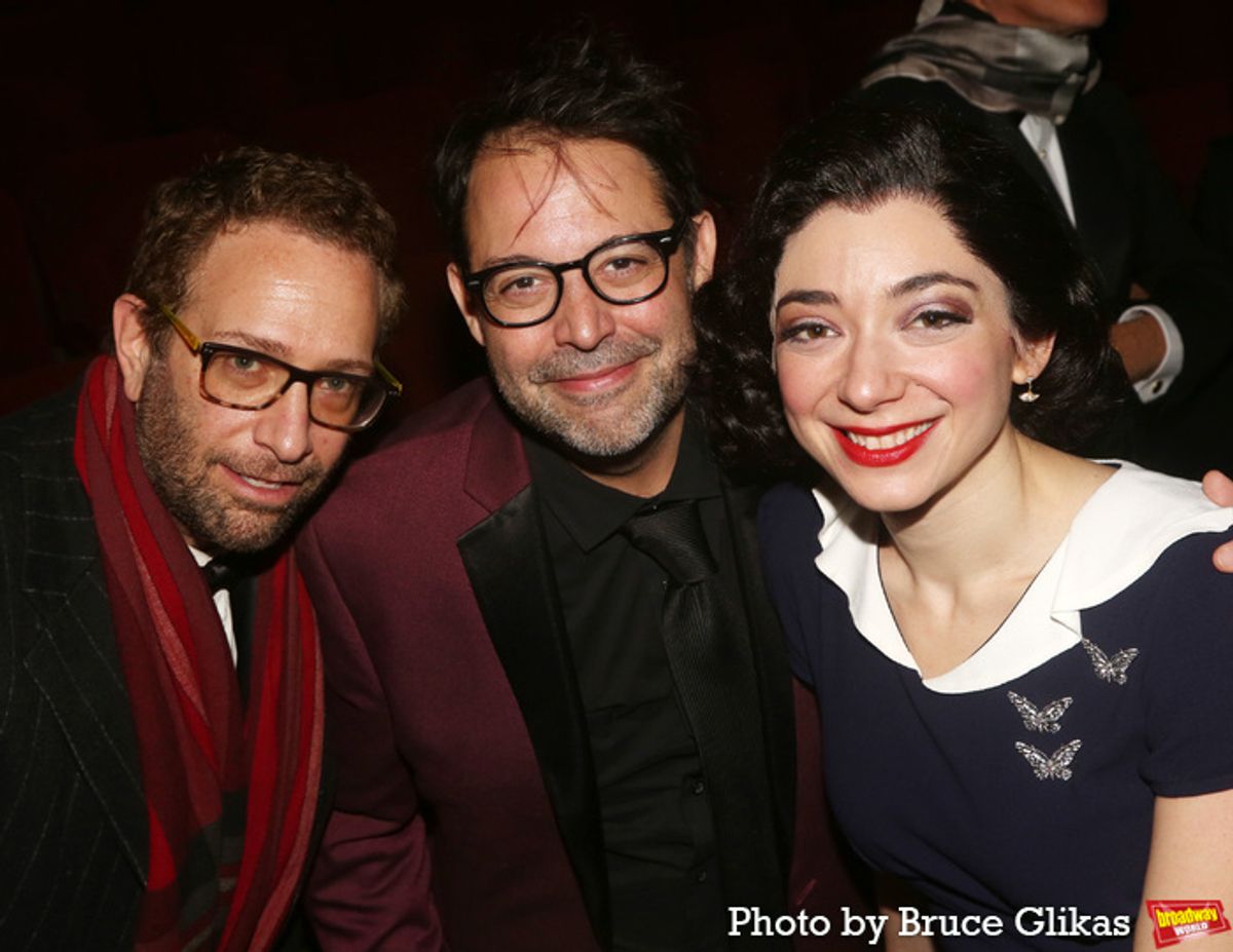 David Rossmer, Steve Rosen and Julie Benko at 