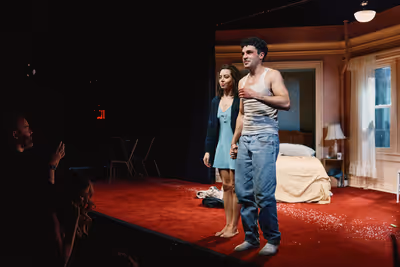 Aubrey Plaza and Christopher Abbott Photo
