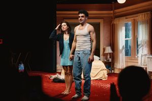 Aubrey Plaza and Christopher Abbott @ BroadwayWorld Aubrey Plaza and Christopher Abbott Photo