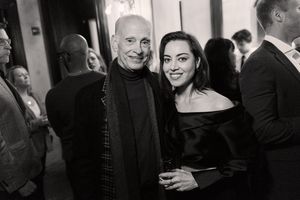 John Waters and Aubrey Plaza @ BroadwayWorld John Waters and Aubrey Plaza Photo