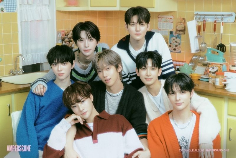 K-Pop Spotlight: FNC Entertainment's New Boy Group AMPERS&ONE Debuts With 'On And On' Image