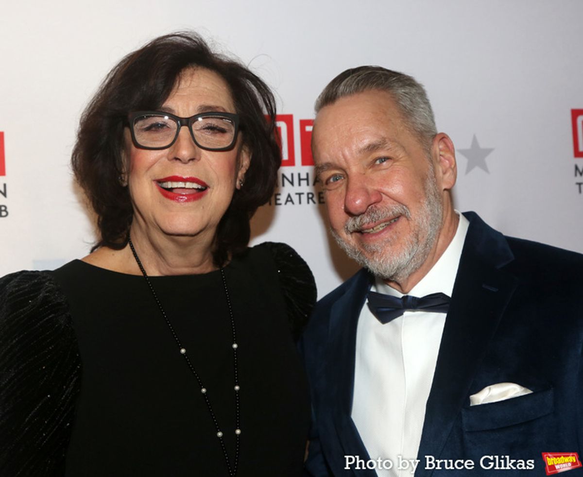 MTC Artistic Director Lynne Meadow and MTC Executive Director Chris Jennings at 